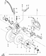 90307538000 - : Nut, Castle (20MM) for Honda Image