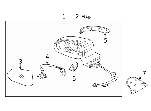 Mirrors for 2019 Genesis G90 #0