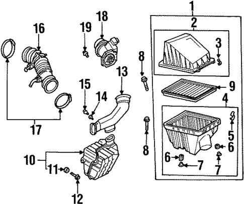 Powertrain Control for 2001 INFINITI G20 #0
