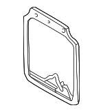 CAS100900 - Accessories: 1999-2004 Land Rover Discovery - Mud Guard for Land Rover: Discovery Image