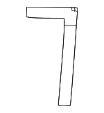 DAR100770PMA - Body: Black Out Tape for Land-Rover Image