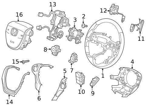 Navigation System for 2018 Honda Pilot #1