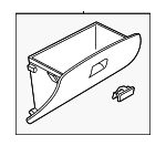 MR633537 - : Glove Box for Mitsubishi: Lancer Image