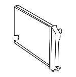 21506 - Cooling System: ACDelcoâ„¢ Radiator Assembly for Buick: Rainier | Chevrolet: Trailblazer, Trailblazer EXT | GMC: Envoy, Envoy XL, Envoy XUV Image