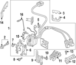 4KE915651A - : Servo for Audi: Q8 e-tron, Q8 e-tron Sportback, SQ8 e-tron, SQ8 e-tron Sportback Image