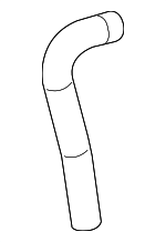 22707607 - Cooling System: Upper Hose for Chevrolet: Cobalt | Saturn: Ion Image