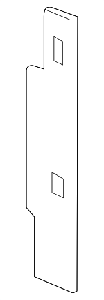 22697115 - Cooling System: Inter-cooler Bracket for Chevrolet: Cobalt | Saturn: Ion Image