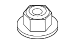64509123157 - Electrical: Tail Lamp Assembly Retainer Nut for BMW Image