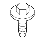 61215A1BC36 - Electrical: Tail Lamp Assembly Screw for BMW Image