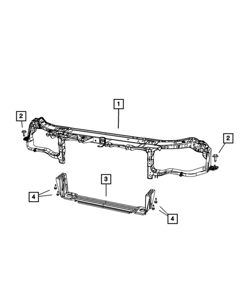 Radiator and Related Parts; Charge Air Cooler for 2015 Dodge Challenger #5