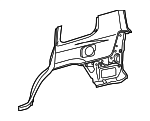 6016260B60 - Body: Lower Quarter Panel for Toyota: Land Cruiser Image