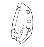 22068014787F33 - Body: Side Cover for Mercedes-Benz Image