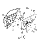 TK58WL5CB - : Door Pull Cup, Right for Mopar Image