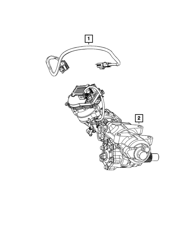 68485758AA - Electrical: Jumper Wiring for Mopar Image