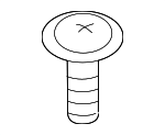 7146959892 - Body: Kick Panel Trim Screw for BMW Image
