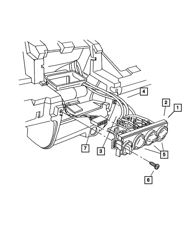 « 55111881AB – Air Conditioners and Heaters : Chauffage Commande pour Mopar Image »