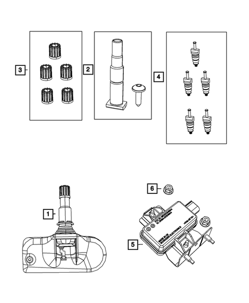 Tire Monitoring System for 2011 Chrysler 300 #0
