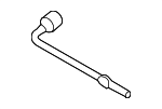 91314D000 - Body: Lug Wrench for Genesis: GV70, GV80 | Hyundai: Palisade, Santa Fe, Santa Fe Sport, Santa Fe XL, Tucson Image