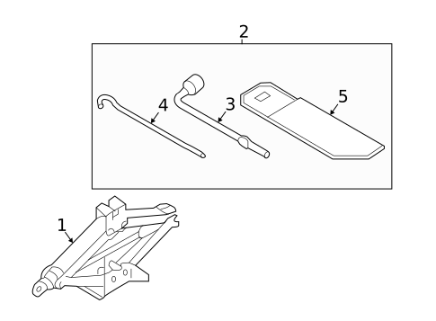 Jack & Components for 2025 Hyundai Tucson #0