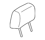 B30D8814065 - Body: Headrest for Mazda: Protege, Protege5 Image