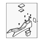92111FE030OE - Body: Console Assembly for Subaru Image