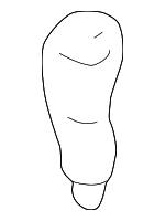 35022AC040 - Body: Shift Knob for Subaru Image