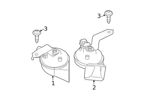 Horn for 2007 Dodge Magnum #0