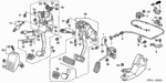 17818S5AA01 - Chassis: STOPPER, ACCELERATOR STROKE for Honda Image