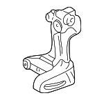 56997P30010 - Steering: Power Steering Pump Bracket for Honda: Civic, Civic del Sol Image