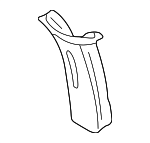 5FG96LAZAE - Body: Center Pillar Trim for Dodge: Durango Image