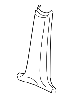 5FG98RC3AC - Body: Center Pillar Trim for Dodge: Durango Image