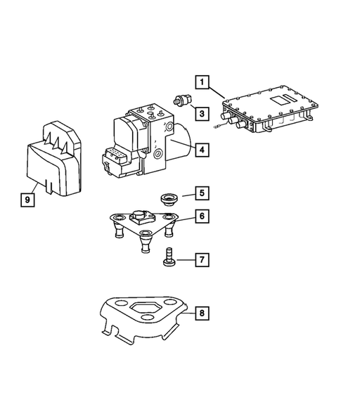 Brake Master Cylinder for 2004 Dodge Sprinter 2500 #0