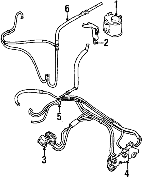 Emission System for 1993 Mitsubishi 3000GT #0