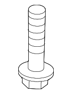 PAF912056 - Suspension: Strut Bar Mount Bolt for Porsche Image