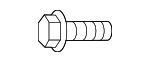 9A700867700 - Suspension: Suspension Cross-member Lower Bolt for Porsche Image