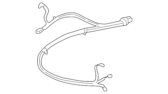 1FAA-61-618 - Vacuum Hose - 1998-2009 Mazda | Mazda Swag
