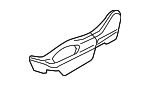 9Y0881313C1E0 - Body: Side Cover for Porsche: Cayenne Image