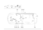 2038201215 - Electrical System: Wiring Harness for Mercedes-Benz Image
