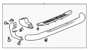 2015-2019 GM Running Board Step 22912924 GM | GMPartsDirect.com