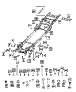68282872AA - : Charge Air Cooler Bracket, Left for Mopar Image