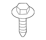 7119905184 - Electrical: Fog Lamp Assembly Screw for BMW Image