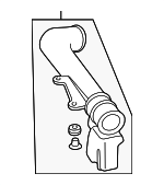 FSD713200D - Engine: Air Inlet Duct for Mazda: 626 Image