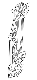 51357490199 - Body: Window Regulator for BMW: X1 Image