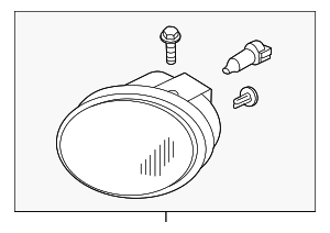 261558J025 - : Fog Lamp Assembly for INFINITI: FX35, FX45 Image