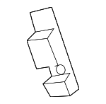 25711960 - Electrical: Display Unit Bracket for Cadillac: DeVille Image