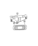 6WL30DX9AB - Interior Trim: A/c And Heater Control for Mopar Image