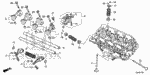 122315G0A00 - Engine: HOLDER, ROCKER SHAFT (No.1) for Honda Image