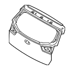 73700G5001 - : Lift Gate for Kia: Niro, Niro EV Image