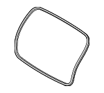 87321G5000 - Body: Weatherstrip for Kia: Niro, Niro EV Image