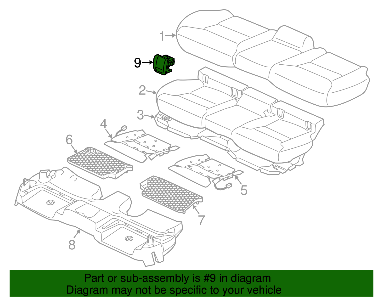 2017-2018 Volvo Anchor Cover 39841465 | TascaParts.com